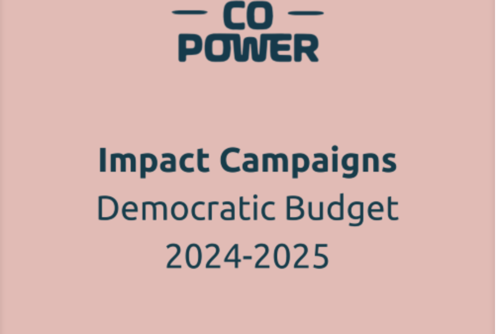 Join CoPower and vote for our project 
