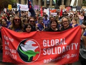 IWD March_8 March 2019_Image by Samantha Bond APHEDA Melbourne