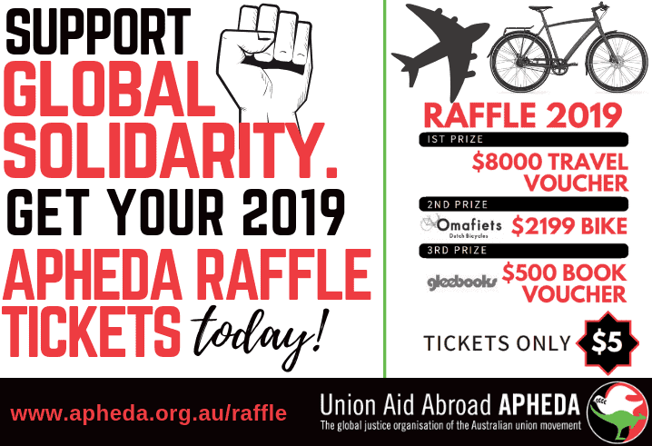 APHEDA Raffle 2019